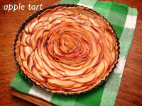 Under Lock and Key Apple Rose Tart